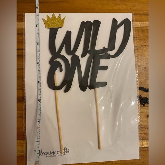 Wild One - Where the Wild Things Are Theme - Cake & Cupcake Toppers - Picture 2 of 3